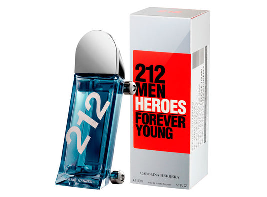 212 MEN HEROES FOREVER YOUNG EDT 150 ML - CAROLINA HERRERA