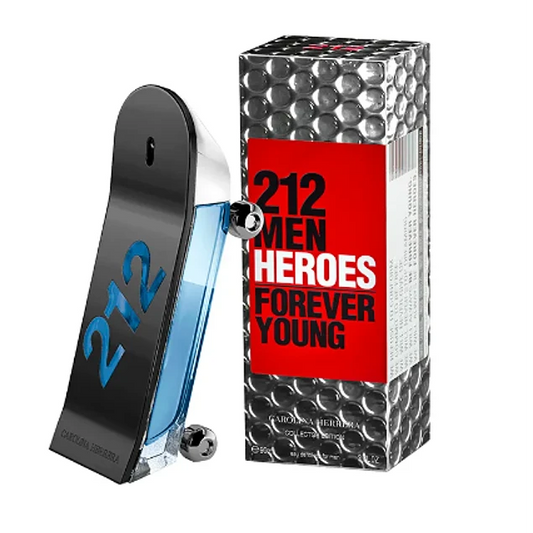 212 MEN HEROES FOREVER YOUNG EDT 90 ML COLLECTOR - CAROLINA HERRERA
