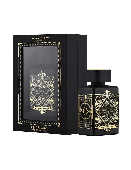 🔥 Bade’e Al Oud For Glory de Lattafa – Perfume Intenso, Amaderado y Poderoso