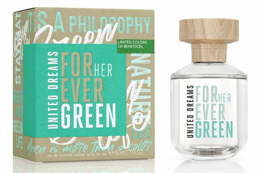 FOREVER GREEN HER EDT 80 ML - BENETTON