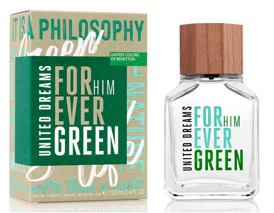 FOREVER GREEN HIM EDT 100 ML - BENETTON