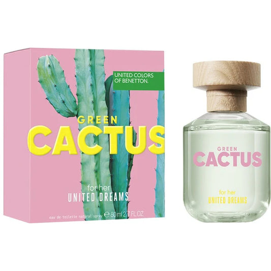 GREEN CACTUS FOR HER EDT 80 ML - BENETTON