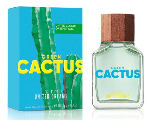 GREEN CACTUS FOR HIM EDT 100 ML - BENETTON