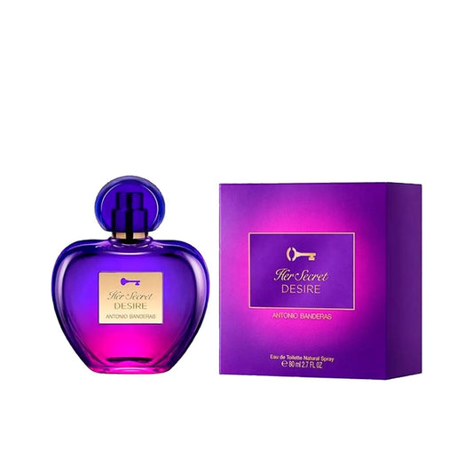 HER SECRET DESIRE EDT 80 ML - ANTONIO BANDERAS