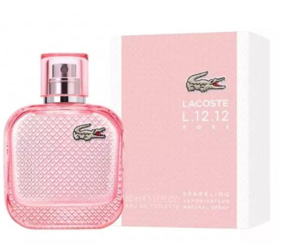 L.12.12 POUR ELLE ROSE SPARKLING EDT 100 ML - LACOSTE