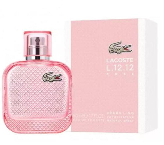 L.12.12 POUR ELLE ROSE SPARKLING EDT 100 ML - LACOSTE