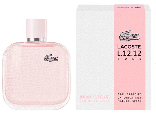 L.12.12 ROSE EAU FRAICHE 100 ML - LACOSTE