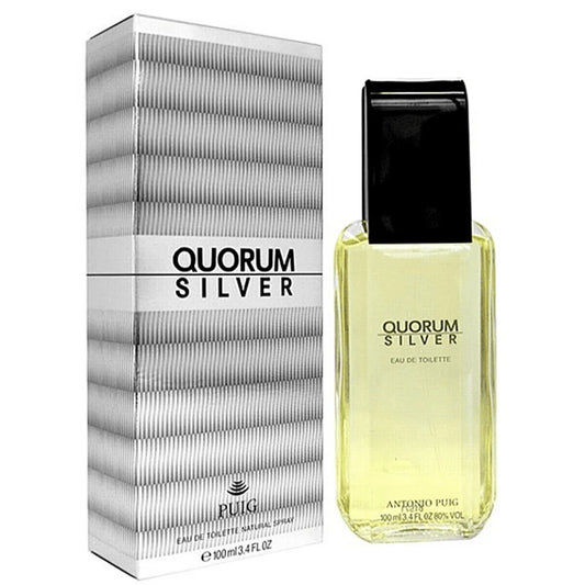 QUORUM SILVER EDT 100 ML - PUIG